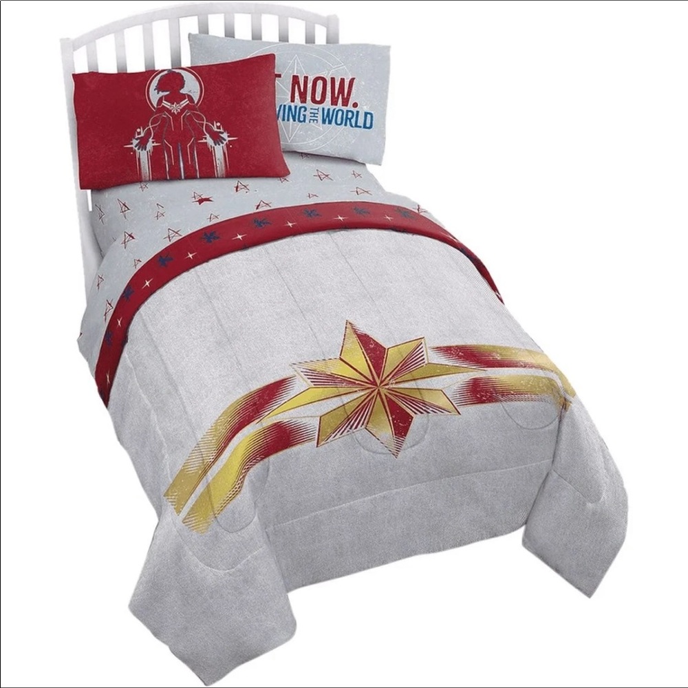 Captain Marvel Sheet Set